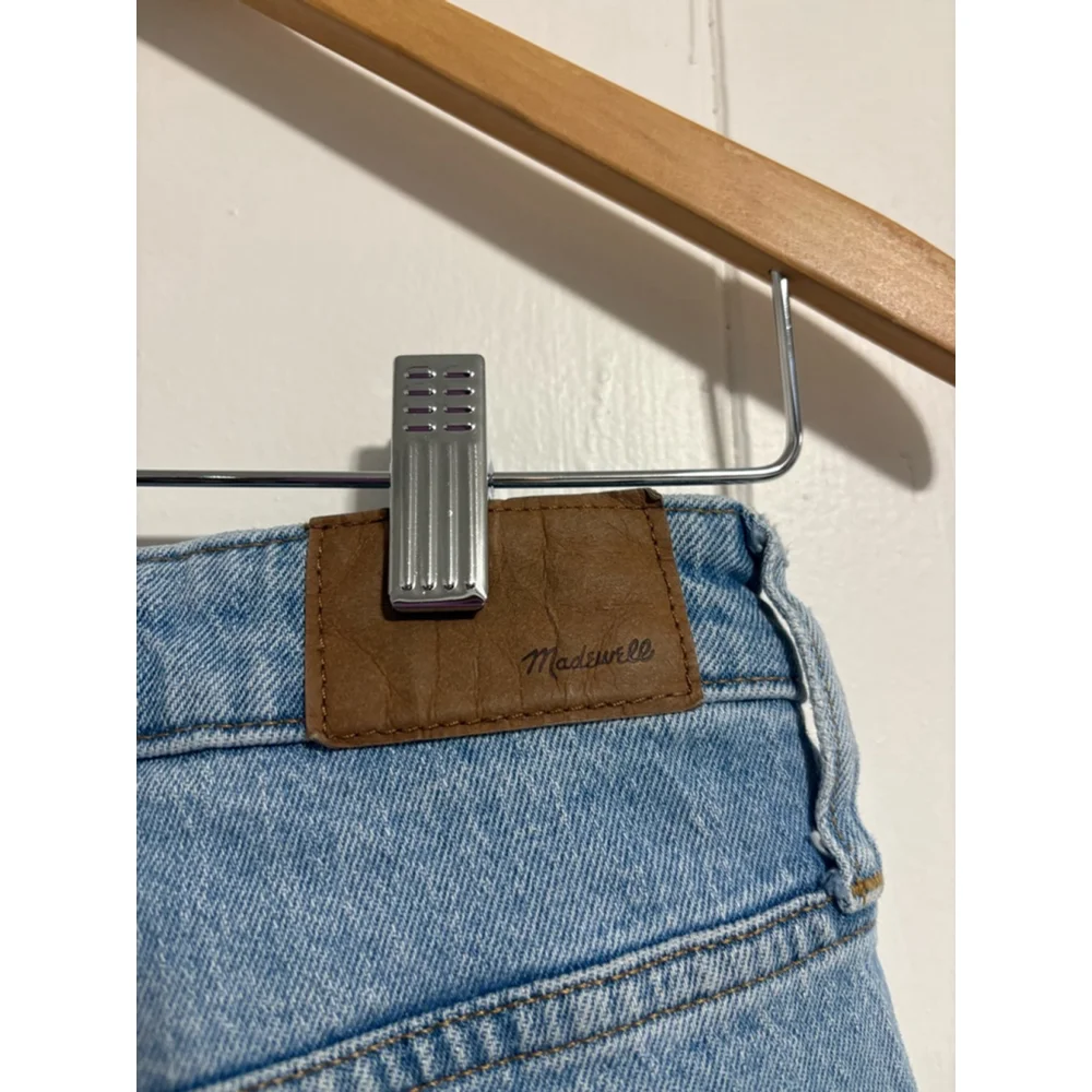 Womens Madewell The Curvy Perfect Vintage Straight Jean in Seyland Wash Sz 27 - Picture 5 of 10